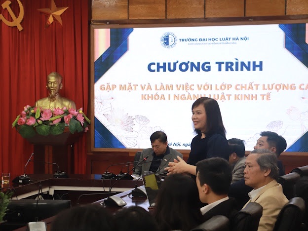Tiến sỹ Nguyễn Thị Yến - Trưởng Bộ môn Luật Thương mại